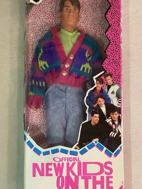 Vintage 1990 New Kids On The Block Jonathan Hangin’ Loose Fashion Figure Doll